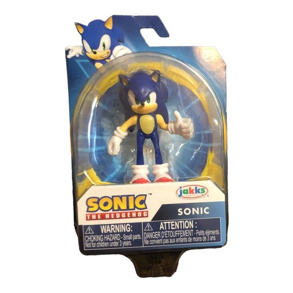 Sonic The Hedgehog SONIC 2.5" Action Figure Jakks Pacific Brand New Sealed - Picture 11 of 15